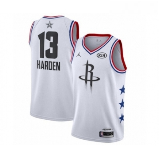 Youth Jordan Houston Rockets 13 James Harden Swingman White 2019 All Star Game Basketball Jersey Youth Jordan Houston Rockets 13 James Harden Swingman White 2019 All Star Game Basketball Jersey