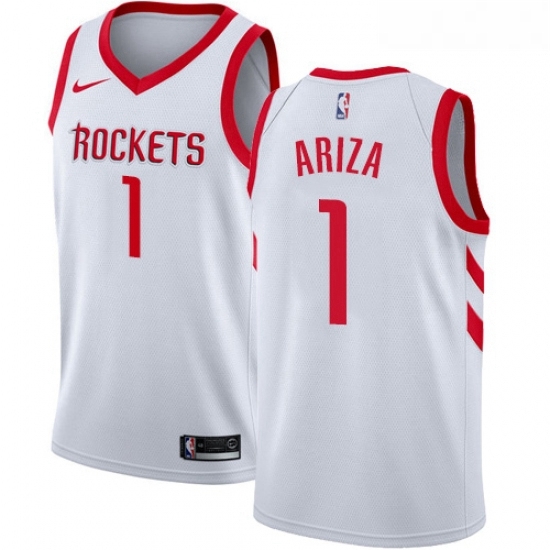 Youth Nike Houston Rockets 1 Trevor Ariza Swingman White Home NBA Jersey Association Edition Youth Nike Houston Rockets 1 Trevor Ariza Swingman White Home NBA Jersey Association Edition