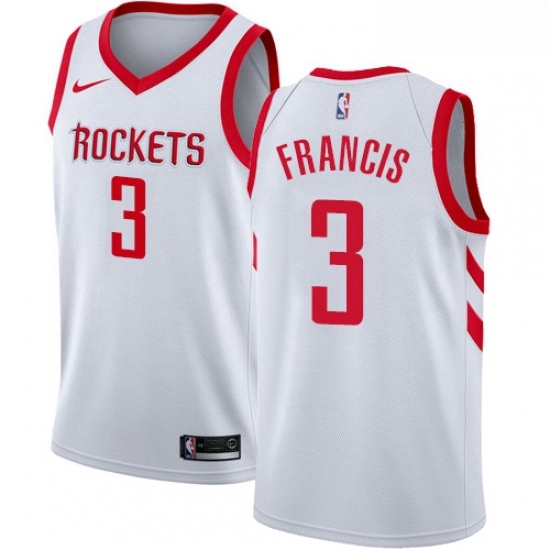 Youth Nike Houston Rockets 3 Steve Francis Swingman White Home NBA Jersey Association Edition Youth Nike Houston Rockets 3 Steve Francis Swingman White Home NBA Jersey Association Edition