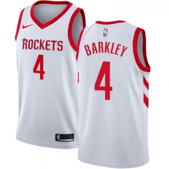 Youth Nike Houston Rockets 4 Charles Barkley Authentic White Home NBA Jersey Association Edition Youth Nike Houston Rockets 4 Charles Barkley Authentic White Home NBA Jersey Association Edition