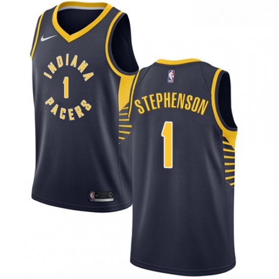 Womens Nike Indiana Pacers 1 Lance Stephenson Swingman Navy Blue Road NBA Jersey Icon Edition Womens Nike Indiana Pacers 1 Lance Stephenson Swingman Navy Blue Road NBA Jersey Icon Edition
