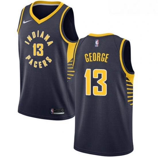 Womens Nike Indiana Pacers 13 Paul George Swingman Navy Blue Road NBA Jersey Icon Edition Womens Nike Indiana Pacers 13 Paul George Swingman Navy Blue Road NBA Jersey Icon Edition