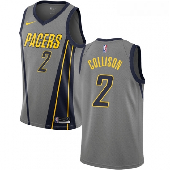 Womens Nike Indiana Pacers 2 Darren Collison Swingman Gray NBA Jersey City Edition Womens Nike Indiana Pacers 2 Darren Collison Swingman Gray NBA Jersey City Edition