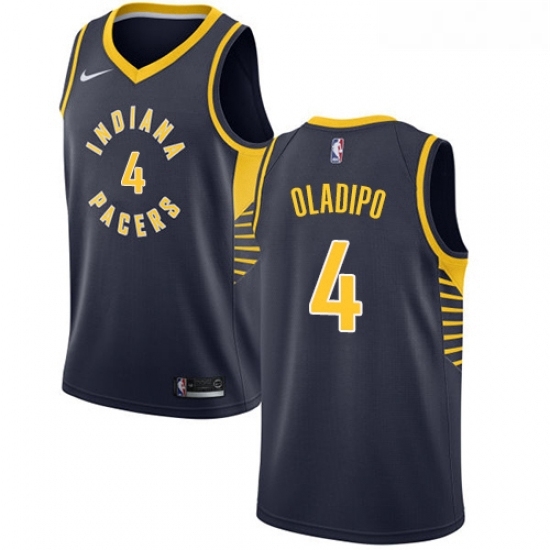 Womens Nike Indiana Pacers 4 Victor Oladipo Authentic Navy Blue Road NBA Jersey Icon Edition Womens Nike Indiana Pacers 4 Victor Oladipo Authentic Navy Blue Road NBA Jersey Icon Edition