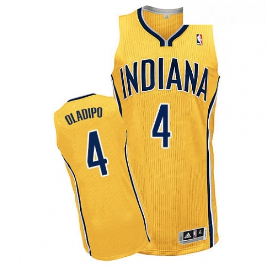 Youth Adidas Indiana Pacers 4 Victor Oladipo Authentic Gold Alternate NBA Jersey Youth Adidas Indiana Pacers 4 Victor Oladipo Authentic Gold Alternate NBA Jersey