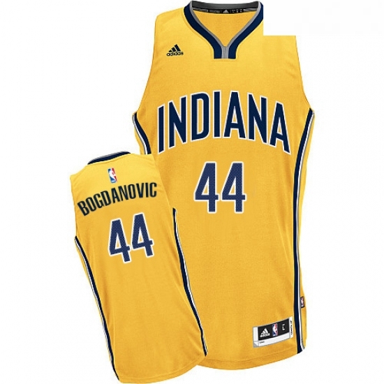 Youth Adidas Indiana Pacers 44 Bojan Bogdanovic Swingman Gold Alternate NBA Jersey Youth Adidas Indiana Pacers 44 Bojan Bogdanovic Swingman Gold Alternate NBA Jersey