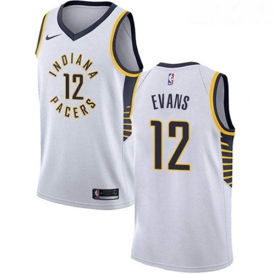 Youth Nike Indiana Pacers 12 Tyreke Evans Swingman White NBA Jersey Association Edition Youth Nike Indiana Pacers 12 Tyreke Evans Swingman White NBA Jersey Association Edition