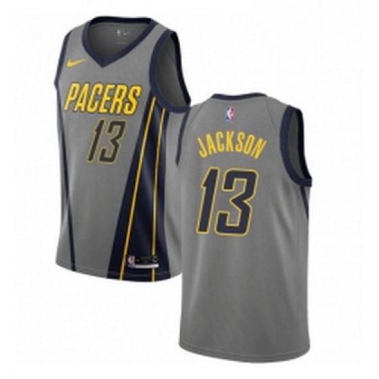 Youth Nike Indiana Pacers 13 Mark Jackson Swingman Gray NBA Jersey City Edition Youth Nike Indiana Pacers 13 Mark Jackson Swingman Gray NBA Jersey City Edition
