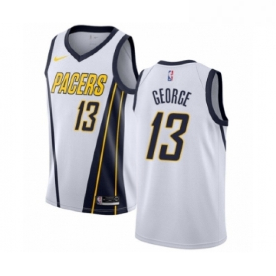 Youth Nike Indiana Pacers 13 Paul George White Swingman Jersey Earned Edition Youth Nike Indiana Pacers 13 Paul George White Swingman Jersey Earned Edition