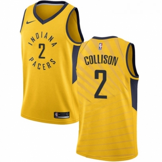 Youth Nike Indiana Pacers 2 Darren Collison Authentic Gold NBA Jersey Statement Edition Youth Nike Indiana Pacers 2 Darren Collison Authentic Gold NBA Jersey Statement Edition