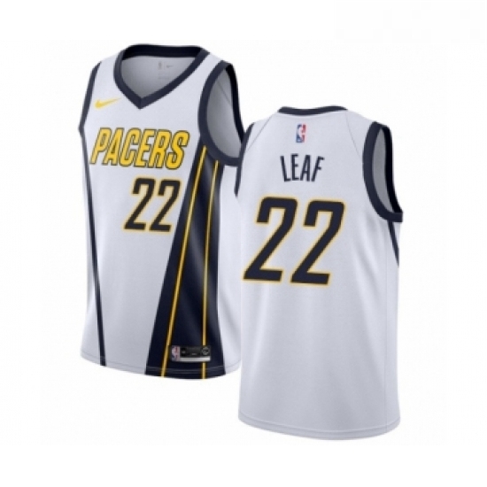 Youth Nike Indiana Pacers 22 T J Leaf White Swingman Jersey Earned Edition Youth Nike Indiana Pacers 22 T J Leaf White Swingman Jersey Earned Edition