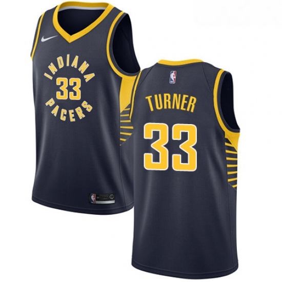 Youth Nike Indiana Pacers 33 Myles Turner Swingman Navy Blue Road NBA Jersey Icon Edition Youth Nike Indiana Pacers 33 Myles Turner Swingman Navy Blue Road NBA Jersey Icon Edition