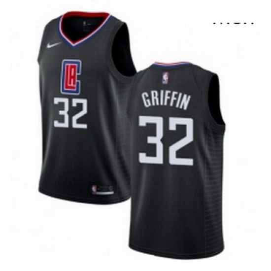 Mens Nike Los Angeles Clippers 32 Blake Griffin Swingman Black Alternate NBA Jersey Statement Edition Mens Nike Los Angeles Clippers 32 Blake Griffin Swingman Black Alternate NBA Jersey Statement Edition