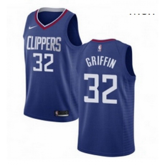 Mens Nike Los Angeles Clippers 32 Blake Griffin Swingman Blue Road NBA Jersey Icon Edition Mens Nike Los Angeles Clippers 32 Blake Griffin Swingman Blue Road NBA Jersey Icon Edition