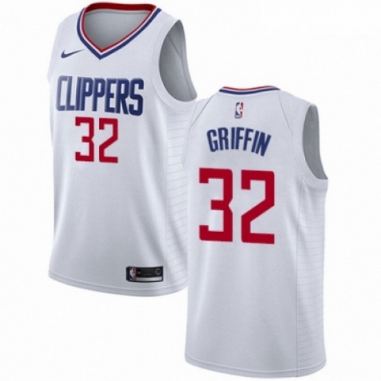 Mens Nike Los Angeles Clippers 32 Blake Griffin Swingman White NBA Jersey Association Edition Mens Nike Los Angeles Clippers 32 Blake Griffin Swingman White NBA Jersey Association Edition