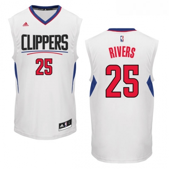 Womens Adidas Los Angeles Clippers 25 Austin Rivers Authentic White Home NBA Jersey Womens Adidas Los Angeles Clippers 25 Austin Rivers Authentic White Home NBA Jersey