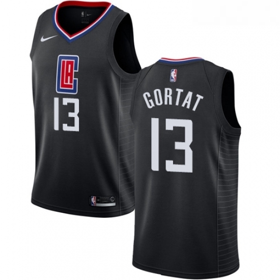 Womens Nike Los Angeles Clippers 13 Marcin Gortat Swingman Black NBA Jersey Statement Edition Womens Nike Los Angeles Clippers 13 Marcin Gortat Swingman Black NBA Jersey Statement Edition
