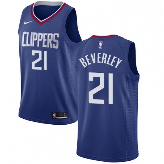 Womens Nike Los Angeles Clippers 21 Patrick Beverley Swingman Blue Road NBA Jersey Icon Edition Womens Nike Los Angeles Clippers 21 Patrick Beverley Swingman Blue Road NBA Jersey Icon Edition