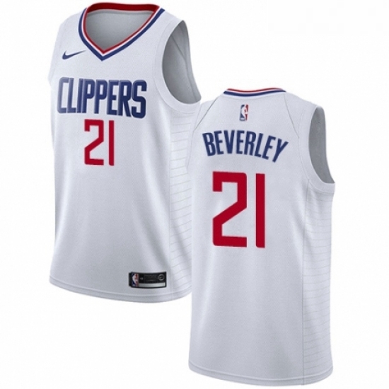 Womens Nike Los Angeles Clippers 21 Patrick Beverley Swingman White NBA Jersey Association Edition Womens Nike Los Angeles Clippers 21 Patrick Beverley Swingman White NBA Jersey Association Edition