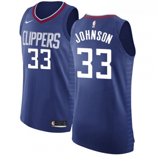 Womens Nike Los Angeles Clippers 33 Wesley Johnson Authentic Blue Road NBA Jersey Icon Edition Womens Nike Los Angeles Clippers 33 Wesley Johnson Authentic Blue Road NBA Jersey Icon Edition