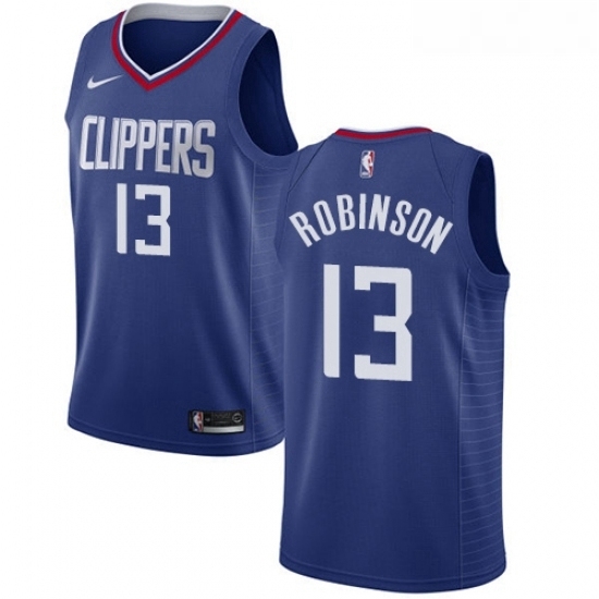 Youth Nike Los Angeles Clippers 13 Jerome Robinson Swingman Blue NBA Jersey Icon Edition Youth Nike Los Angeles Clippers 13 Jerome Robinson Swingman Blue NBA Jersey Icon Edition