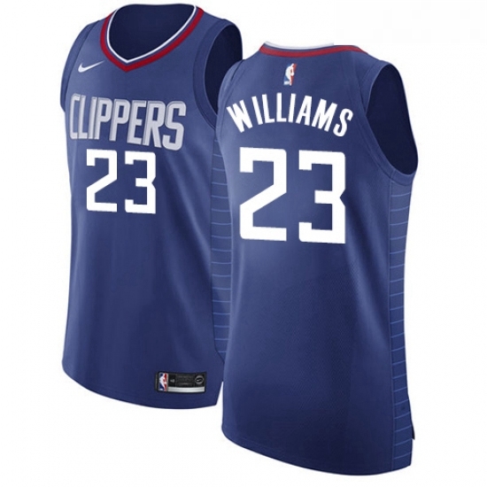 Youth Nike Los Angeles Clippers 23 Louis Williams Authentic Blue Road NBA Jersey Icon Edition Youth Nike Los Angeles Clippers 23 Louis Williams Authentic Blue Road NBA Jersey Icon Edition