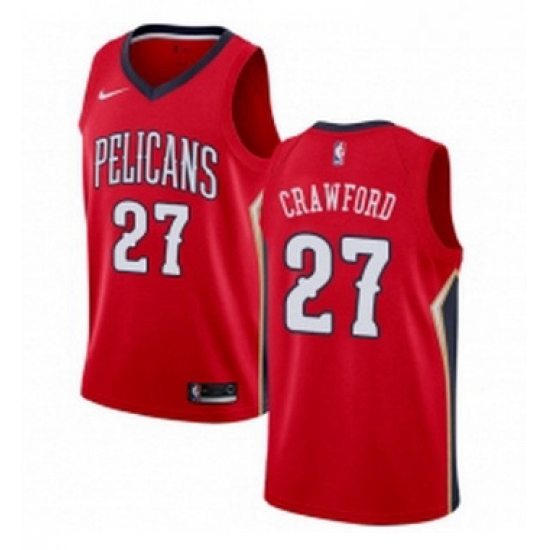 Womens Nike New Orleans Pelicans 27 Jordan Crawford Swingman Red Alternate NBA Jersey Statement Edition Womens Nike New Orleans Pelicans 27 Jordan Crawford Swingman Red Alternate NBA Jersey Statement Edition