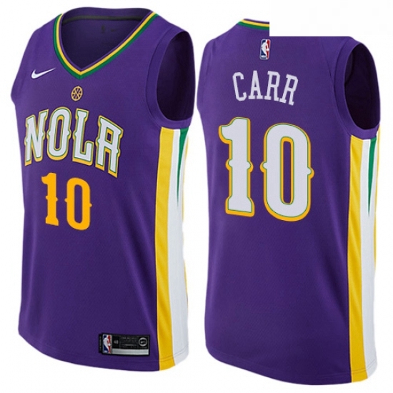 Youth Nike New Orleans Pelicans 10 Tony Carr Swingman Purple NBA Jersey City Edition Youth Nike New Orleans Pelicans 10 Tony Carr Swingman Purple NBA Jersey City Edition