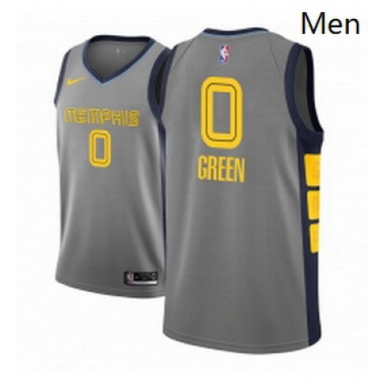 Men NBA 2018 19 Memphis Grizzlies 0 JaMychal Green City Edition Gray Jersey Men NBA 2018 19 Memphis Grizzlies 0 JaMychal Green City Edition Gray Jersey