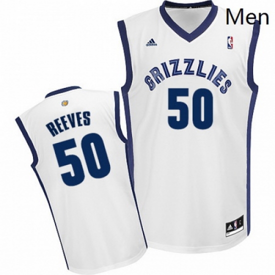 Mens Adidas Memphis Grizzlies 50 Bryant Reeves Swingman White Home NBA Jersey Mens Adidas Memphis Grizzlies 50 Bryant Reeves Swingman White Home NBA Jersey