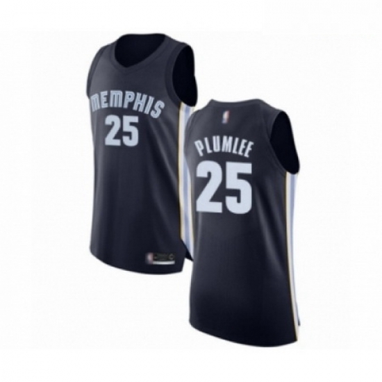 Mens Memphis Grizzlies 25 Miles Plumlee Authentic Navy Blue Basketball Jersey Icon Edition Mens Memphis Grizzlies 25 Miles Plumlee Authentic Navy Blue Basketball Jersey Icon Edition