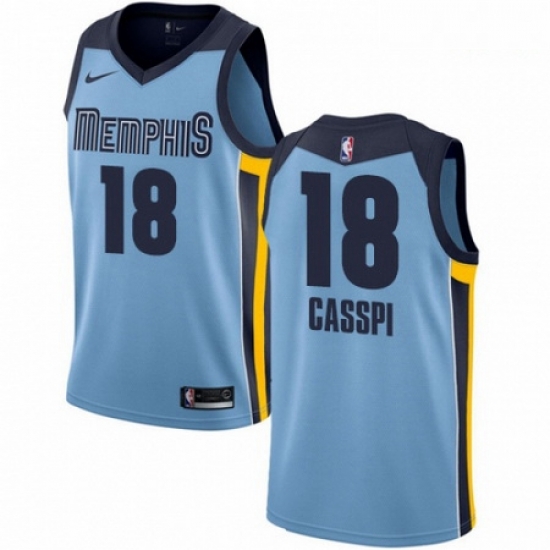 Mens Nike Memphis Grizzlies 18 Omri Casspi Swingman Light Blue NBA Jersey Statement Edition Mens Nike Memphis Grizzlies 18 Omri Casspi Swingman Light Blue NBA Jersey Statement Edition
