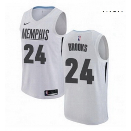 Mens Nike Memphis Grizzlies 24 Dillon Brooks Swingman White NBA Jersey City Edition Mens Nike Memphis Grizzlies 24 Dillon Brooks Swingman White NBA Jersey City Edition