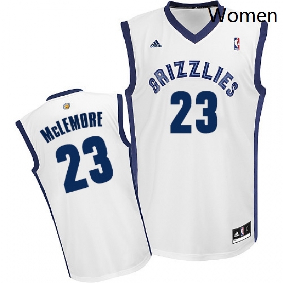 Womens Adidas Memphis Grizzlies 23 Ben McLemore Swingman White Home NBA Jersey Womens Adidas Memphis Grizzlies 23 Ben McLemore Swingman White Home NBA Jersey