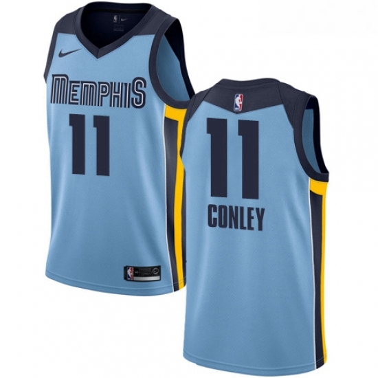Womens Nike Memphis Grizzlies 11 Mike Conley Swingman Light Blue NBA Jersey Statement Edition Womens Nike Memphis Grizzlies 11 Mike Conley Swingman Light Blue NBA Jersey Statement Edition