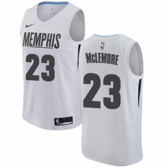 Womens Nike Memphis Grizzlies 23 Ben McLemore Swingman White NBA Jersey City Edition Womens Nike Memphis Grizzlies 23 Ben McLemore Swingman White NBA Jersey City Edition