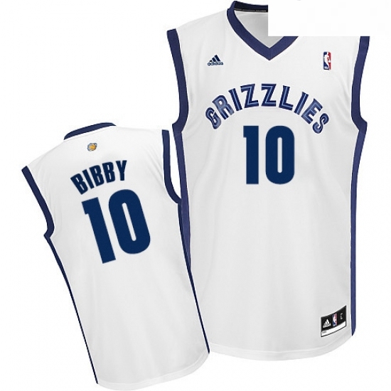 Youth Adidas Memphis Grizzlies 10 Mike Bibby Swingman White Home NBA Jersey Youth Adidas Memphis Grizzlies 10 Mike Bibby Swingman White Home NBA Jersey