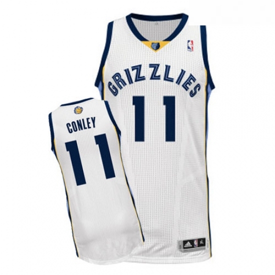 Youth Adidas Memphis Grizzlies 11 Mike Conley Authentic White Home NBA Jersey Youth Adidas Memphis Grizzlies 11 Mike Conley Authentic White Home NBA Jersey