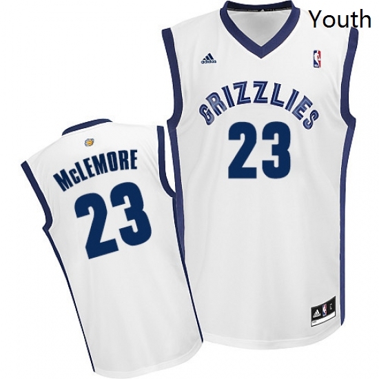 Youth Adidas Memphis Grizzlies 23 Ben McLemore Swingman White Home NBA Jersey Youth Adidas Memphis Grizzlies 23 Ben McLemore Swingman White Home NBA Jersey