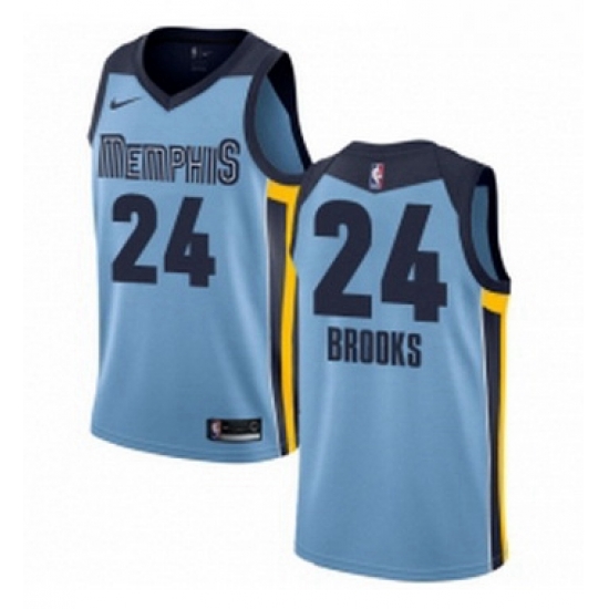 Youth Nike Memphis Grizzlies 24 Dillon Brooks Swingman Light Blue NBA Jersey Statement Edition Youth Nike Memphis Grizzlies 24 Dillon Brooks Swingman Light Blue NBA Jersey Statement Edition