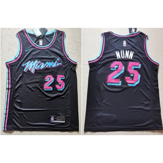 Heat 25 Kendrick Nunn Black Nike Swingman Jersey Heat 25 Kendrick Nunn Black Nike Swingman Jersey