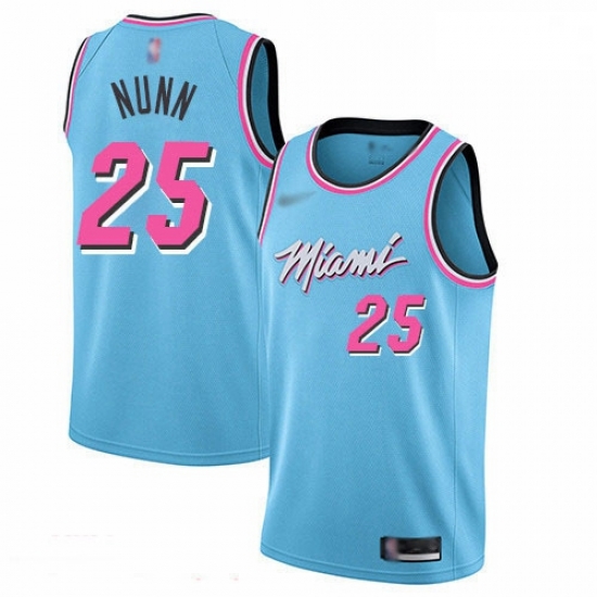 Heat 25 Kendrick Nunn Blue Basketball Swingman City Edition 2019 20 Jersey Heat 25 Kendrick Nunn Blue Basketball Swingman City Edition 2019 20 Jersey