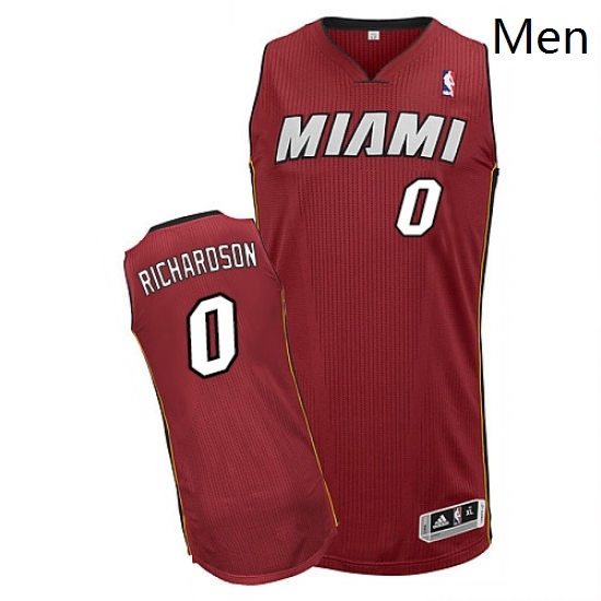Mens Adidas Miami Heat 0 Josh Richardson Authentic Black Red Alternate NBA Jersey Mens Adidas Miami Heat 0 Josh Richardson Authentic Black Red Alternate NBA Jersey