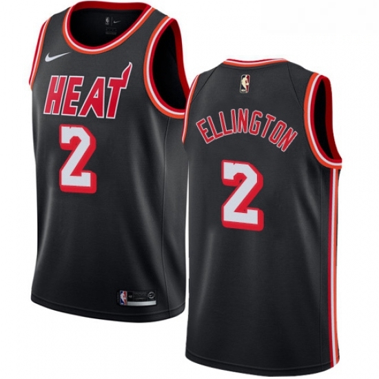 Mens Nike Miami Heat 2 Wayne Ellington Authentic Black Black Fashion Hardwood Classics NBA Jersey Mens Nike Miami Heat 2 Wayne Ellington Authentic Black Black Fashion Hardwood Classics NBA Jersey