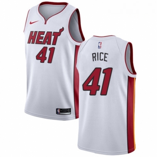 Mens Nike Miami Heat 41 Glen Rice Swingman NBA Jersey Association Edition Mens Nike Miami Heat 41 Glen Rice Swingman NBA Jersey Association Edition