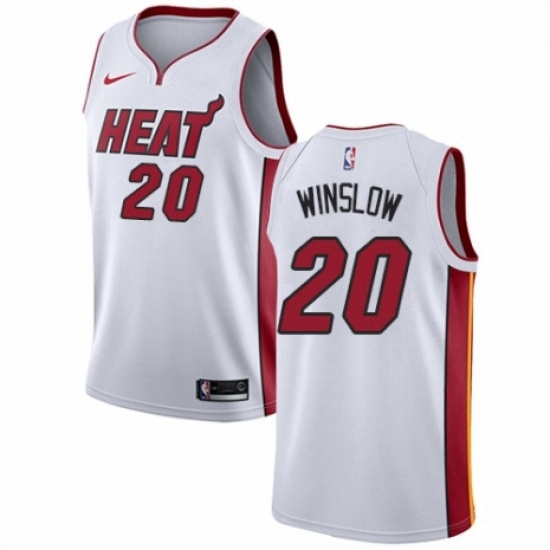 Womens Nike Miami Heat 20 Justise Winslow Swingman NBA Jersey Association Edition Womens Nike Miami Heat 20 Justise Winslow Swingman NBA Jersey Association Edition
