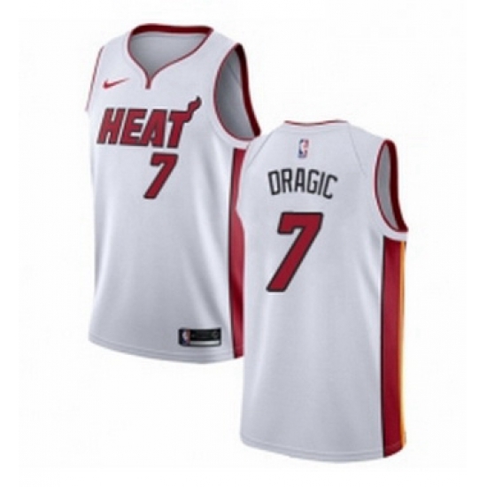 Womens Nike Miami Heat 7 Goran Dragic Swingman NBA Jersey Association Edition Womens Nike Miami Heat 7 Goran Dragic Swingman NBA Jersey Association Edition
