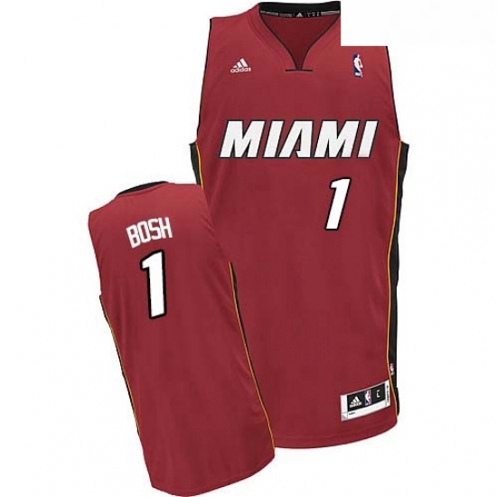 Youth Adidas Miami Heat 1 Chris Bosh Swingman Red Alternate NBA Jersey Youth Adidas Miami Heat 1 Chris Bosh Swingman Red Alternate NBA Jersey
