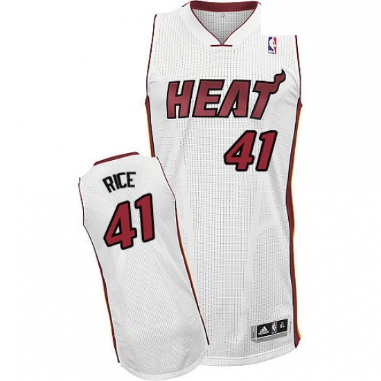 Youth Adidas Miami Heat 41 Glen Rice Authentic White Home NBA Jersey Youth Adidas Miami Heat 41 Glen Rice Authentic White Home NBA Jersey