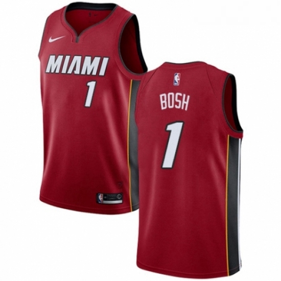 Youth Nike Miami Heat 1 Chris Bosh Authentic Red NBA Jersey Statement Edition Youth Nike Miami Heat 1 Chris Bosh Authentic Red NBA Jersey Statement Edition